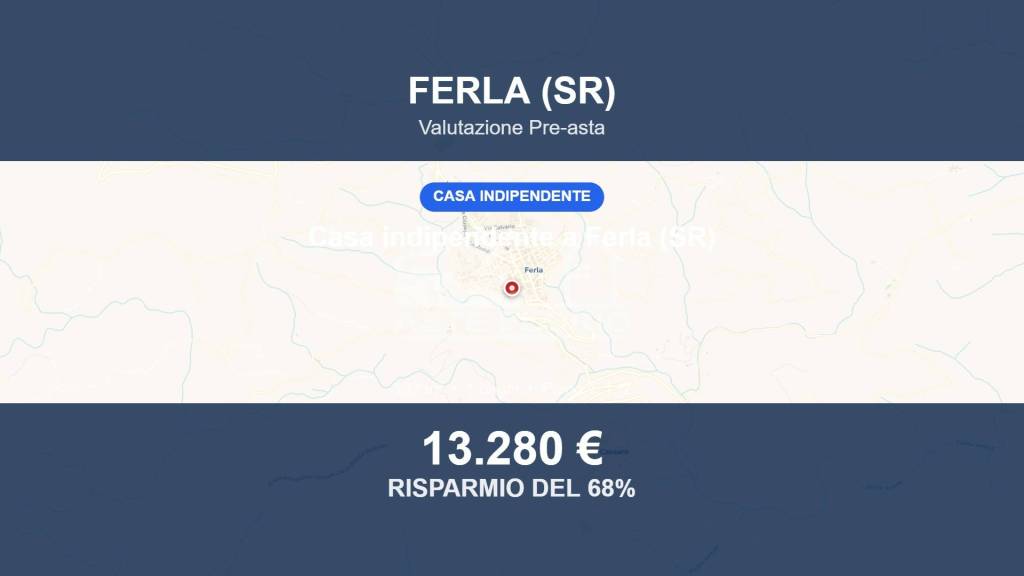 casa indipendente in vendita a Ferla