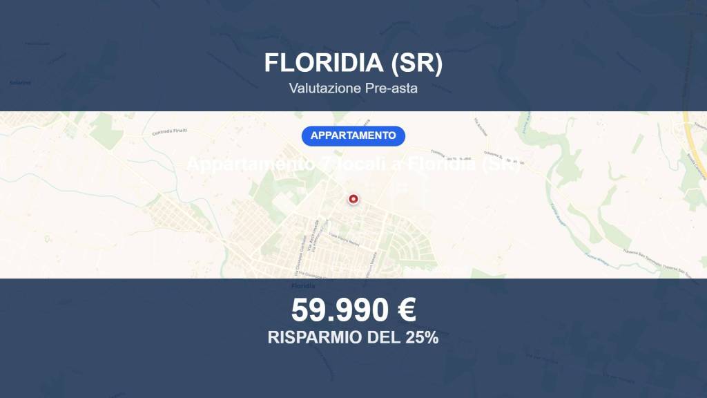 appartamento in vendita a Floridia