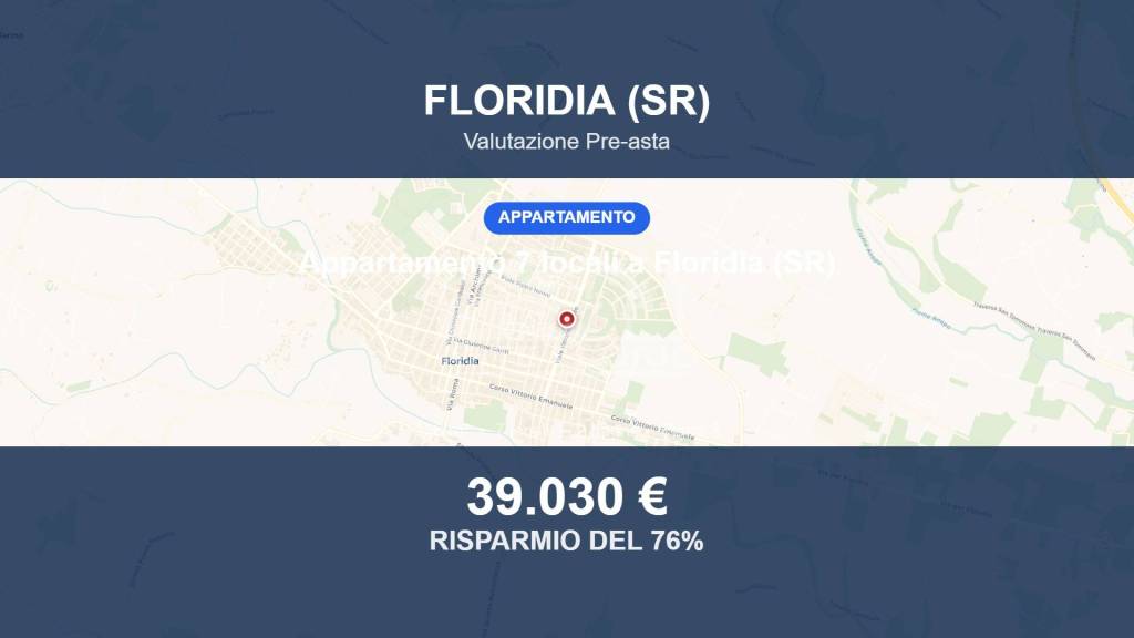 appartamento in vendita a Floridia
