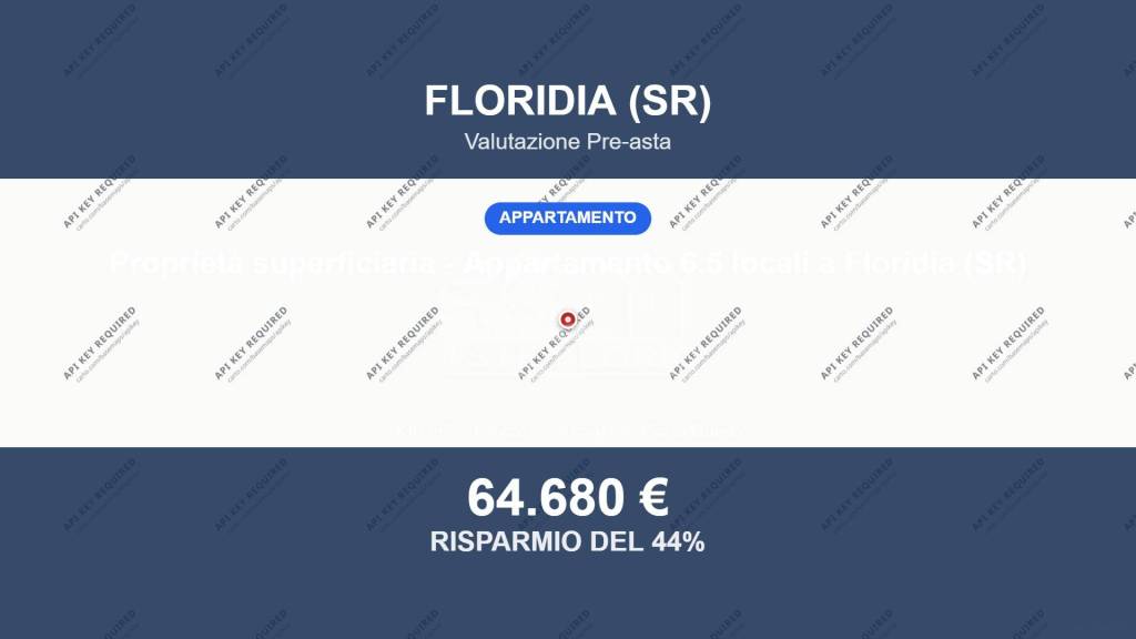 appartamento in vendita a Floridia