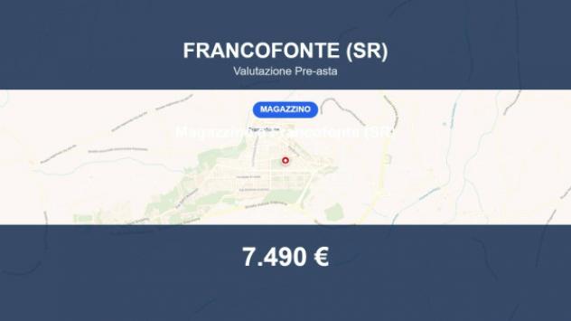 locale commerciale in vendita a Francofonte