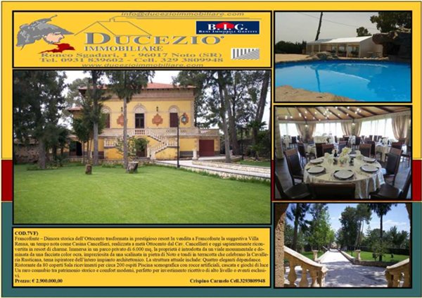 casa indipendente in vendita a Francofonte