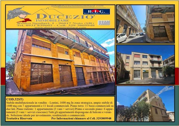 intera palazzina in vendita a Lentini