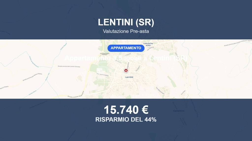 appartamento in vendita a Lentini