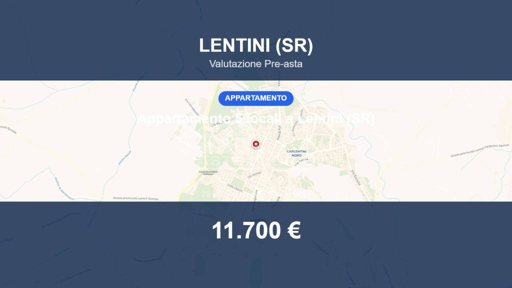 appartamento in vendita a Lentini