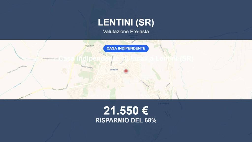 casa indipendente in vendita a Lentini