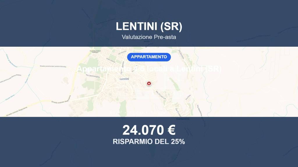 appartamento in vendita a Lentini