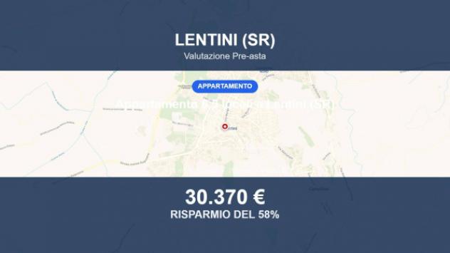 appartamento in vendita a Lentini