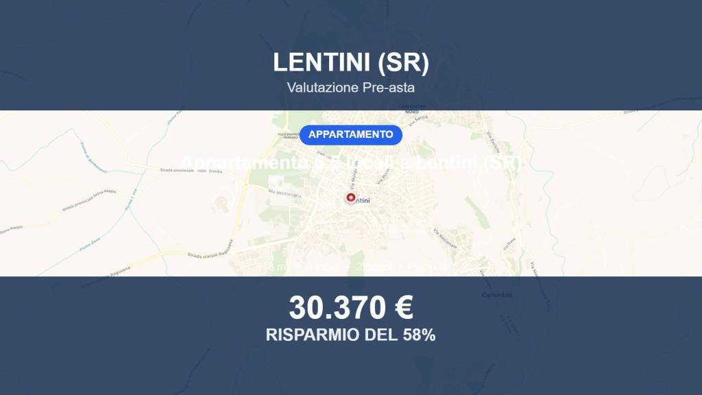 appartamento in vendita a Lentini