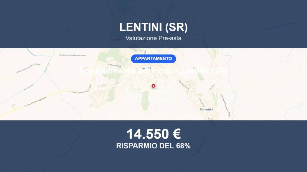appartamento in vendita a Lentini