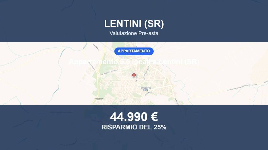 appartamento in vendita a Lentini