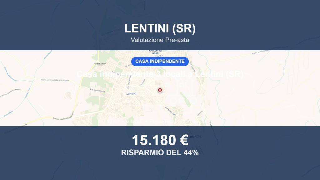 casa indipendente in vendita a Lentini