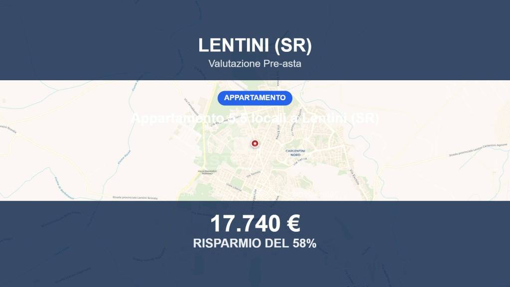 appartamento in vendita a Lentini