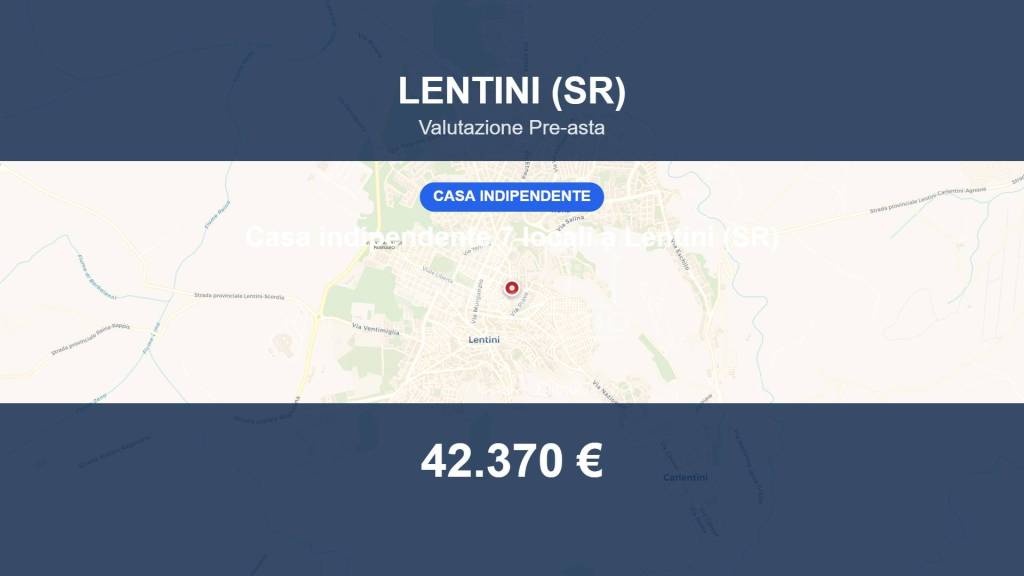 casa indipendente in vendita a Lentini