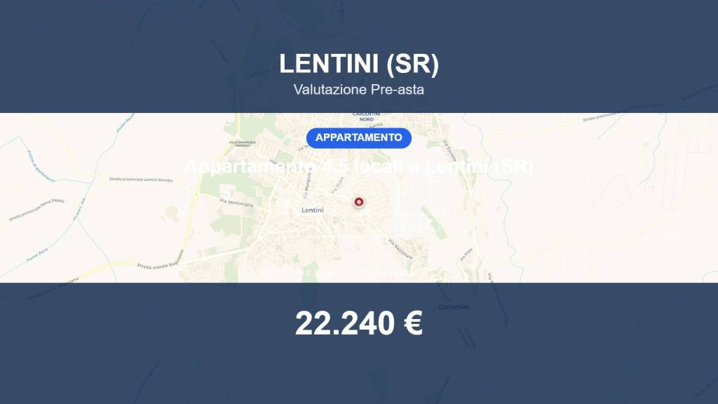 appartamento in vendita a Lentini