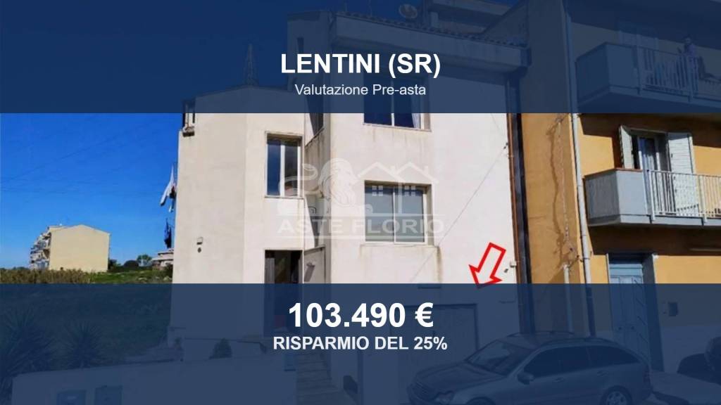 appartamento in vendita a Lentini
