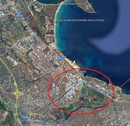 terreno edificabile in vendita a Melilli