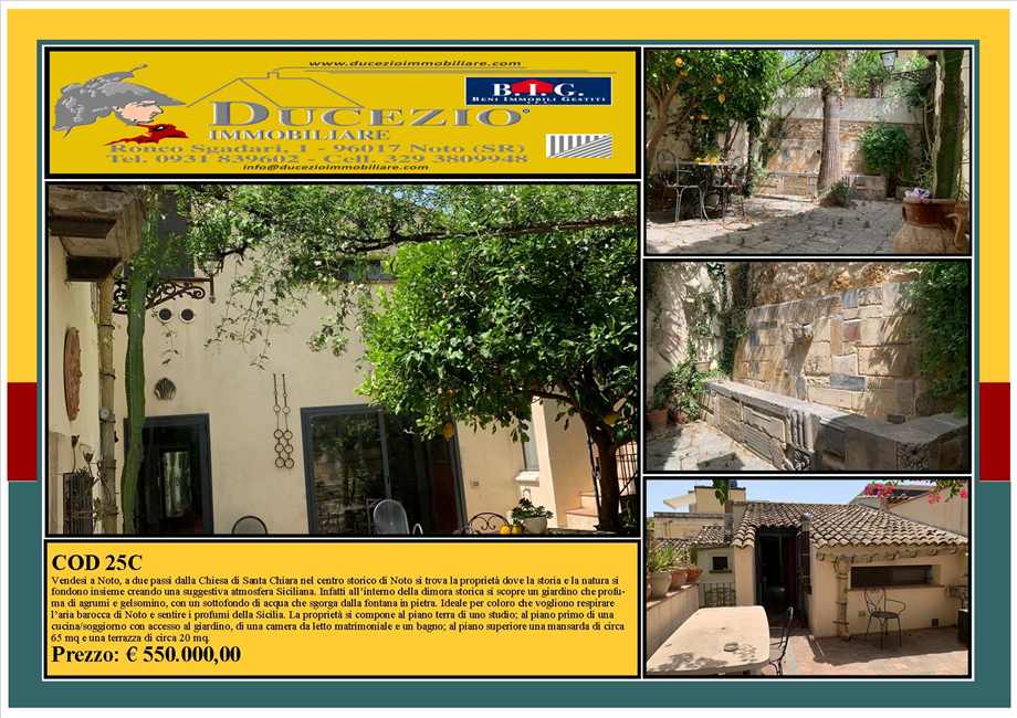 casa indipendente in vendita a Noto