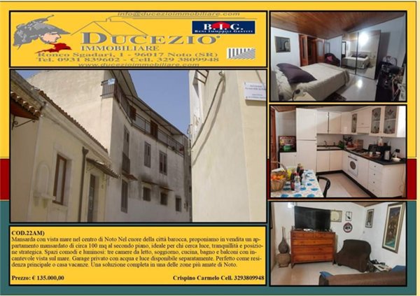 appartamento in vendita a Noto