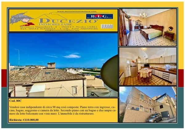 casa indipendente in vendita a Noto