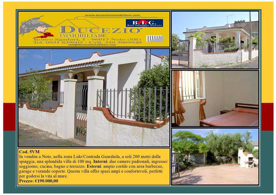casa indipendente in vendita a Noto in zona Lido di Noto