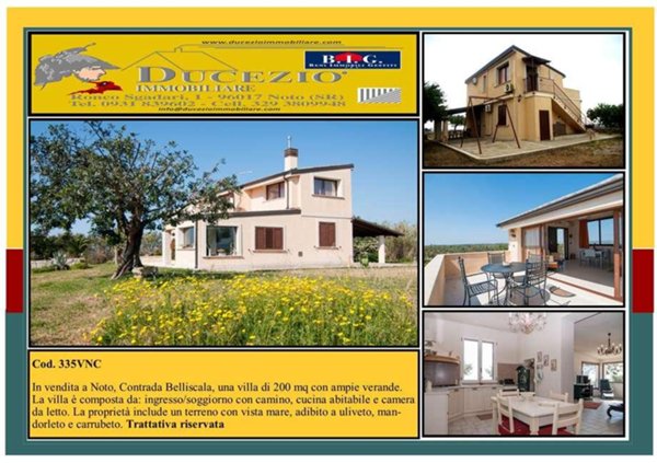 casa indipendente in vendita a Noto