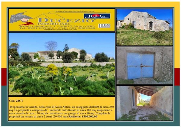 casa indipendente in vendita a Noto