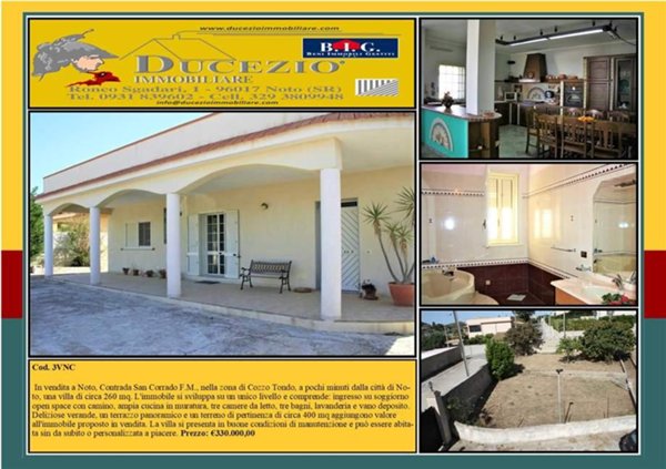 casa indipendente in vendita a Noto in zona San Corrado di Fuori