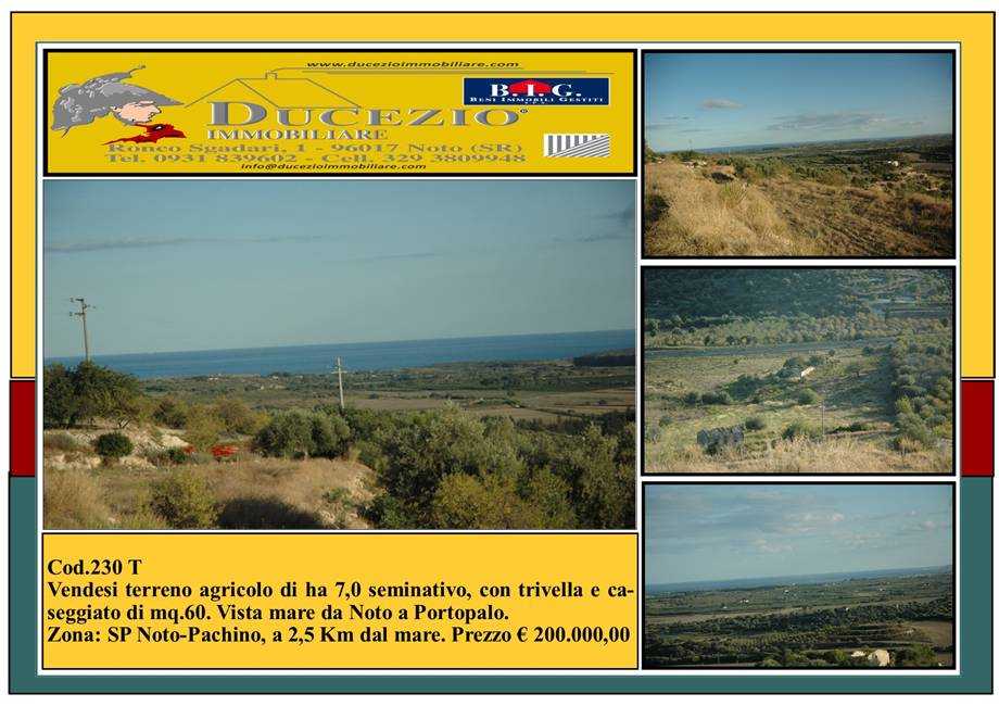 terreno edificabile in vendita a Noto