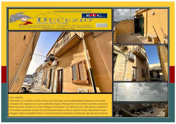 casa indipendente in vendita a Noto