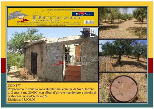 terreno edificabile in vendita a Noto