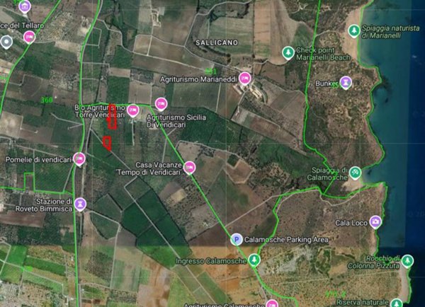 terreno agricolo in vendita a Noto