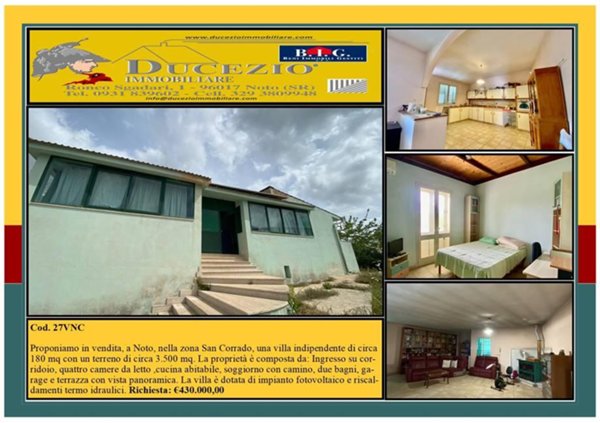 casa indipendente in vendita a Noto in zona San Corrado di Fuori