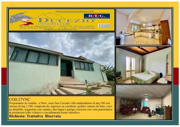 casa indipendente in vendita a Noto in zona San Corrado di Fuori