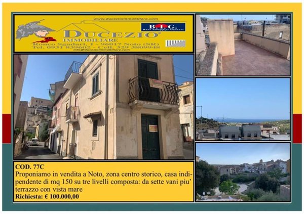 casa indipendente in vendita a Noto