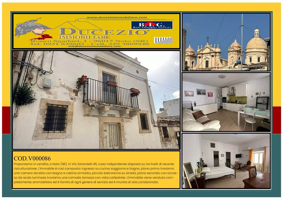 casa indipendente in vendita a Noto