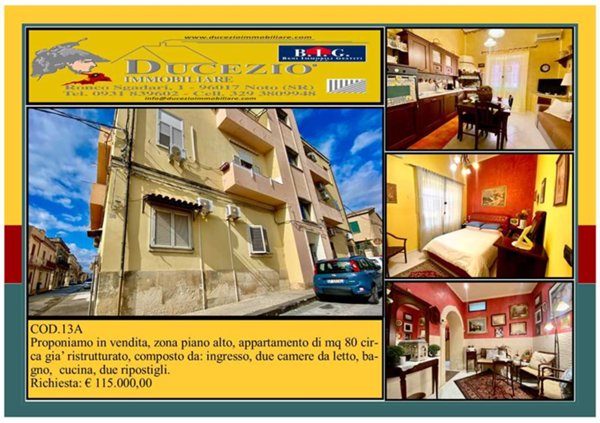 appartamento in vendita a Noto