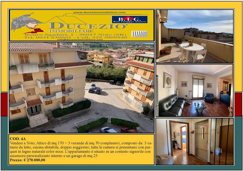 appartamento in vendita a Noto