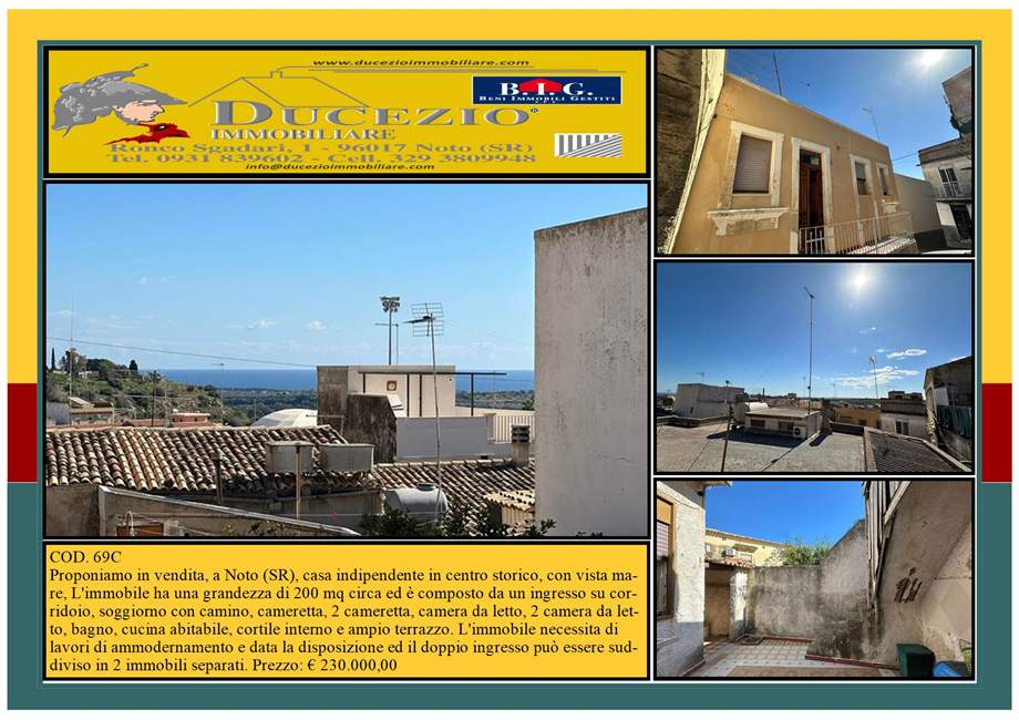 casa indipendente in vendita a Noto