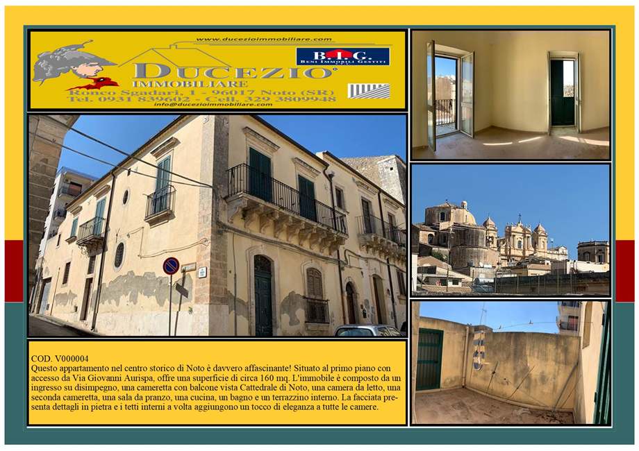 appartamento in vendita a Noto