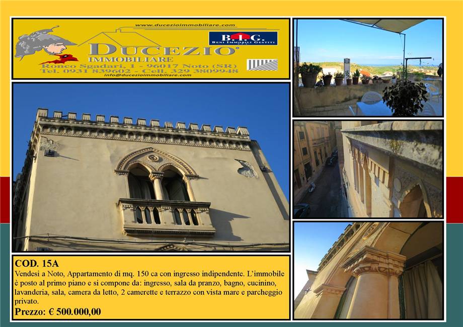appartamento in vendita a Noto