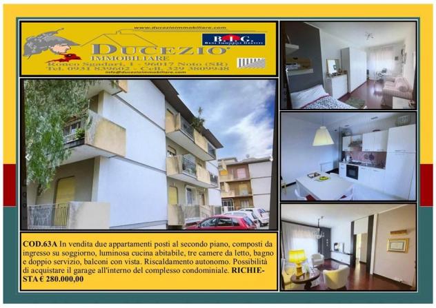 appartamento in vendita a Noto