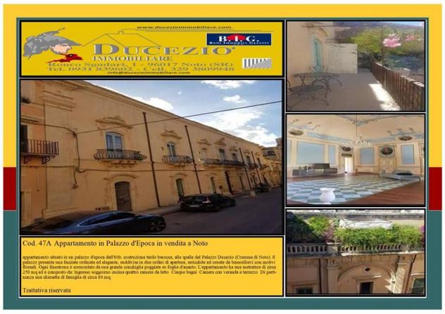 appartamento in vendita a Noto