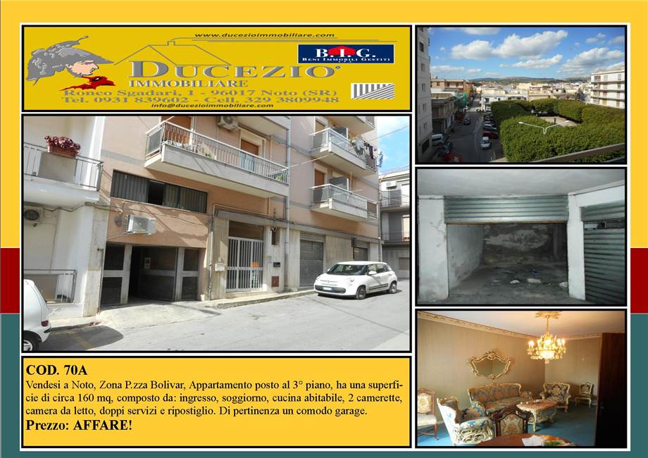 appartamento in vendita a Noto