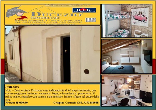 casa indipendente in vendita a Noto