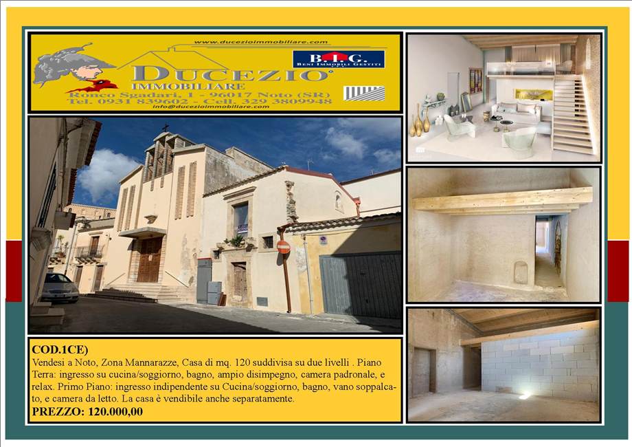 casa indipendente in vendita a Noto