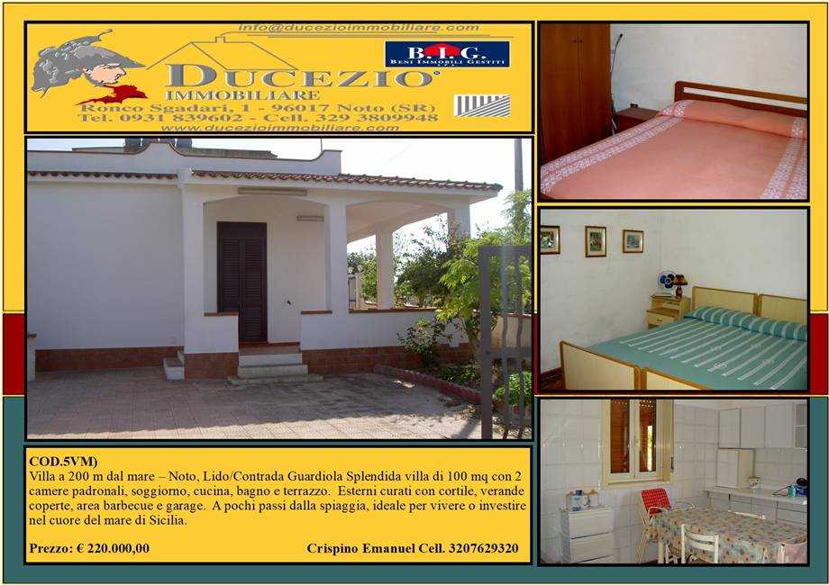 casa indipendente in vendita a Noto in zona Lido di Noto
