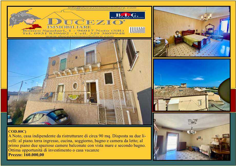 casa indipendente in vendita a Noto