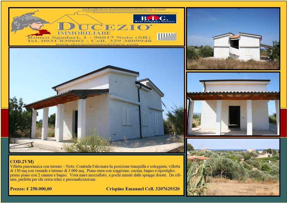 casa indipendente in vendita a Noto in zona Falconara