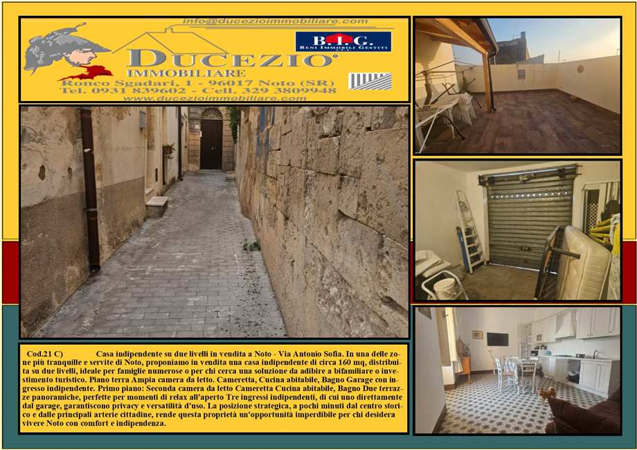 casa indipendente in vendita a Noto